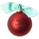 Mr. Snowman Glass Christmas Ornament Image 2 of 3